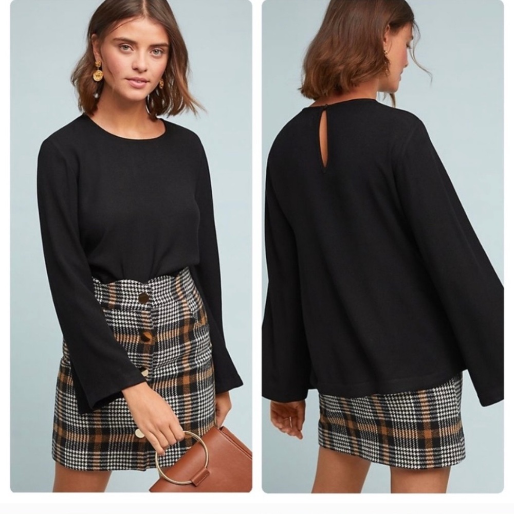 Cloth and Stone bell sleeved top.